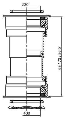 BB006 - PRESSFIT BB386